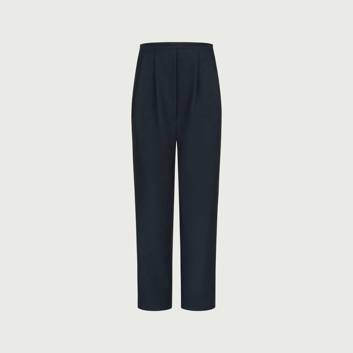 Low-rise blue Pants