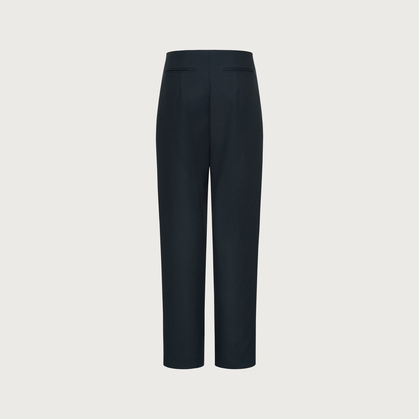 Low-rise blue Pants