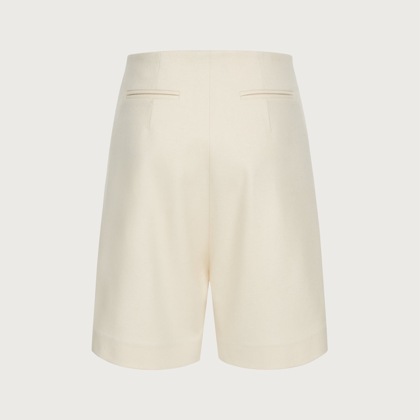 White woolen Shorts