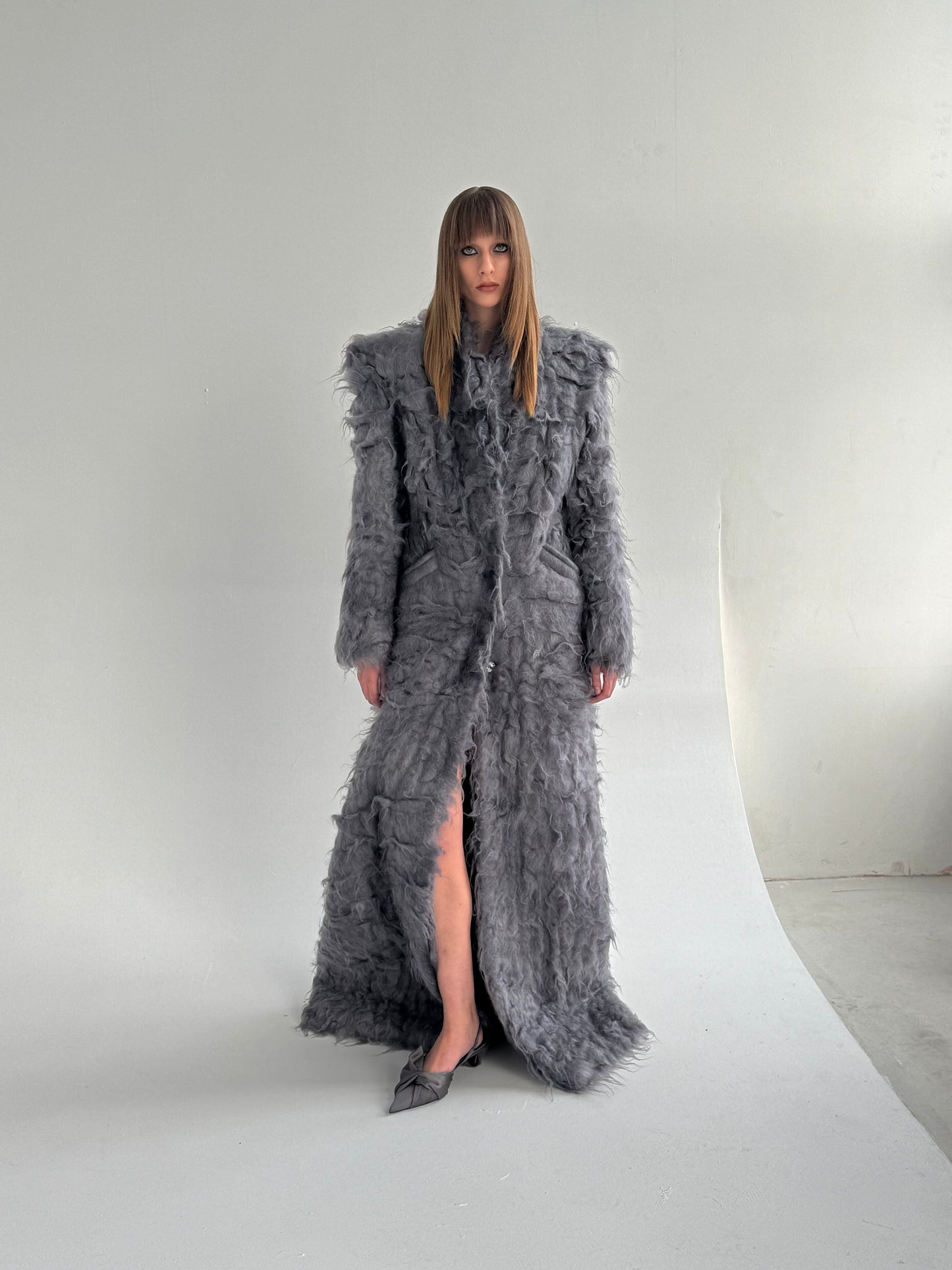 Meeko Fluffy long Coat