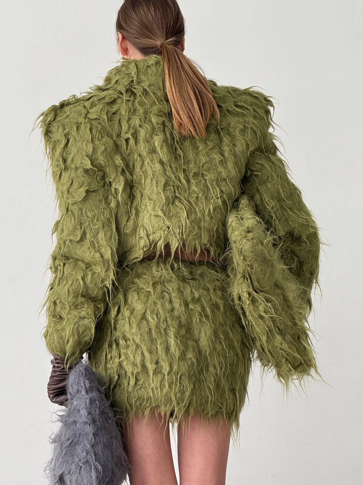 Grinch Fluffy Jacket