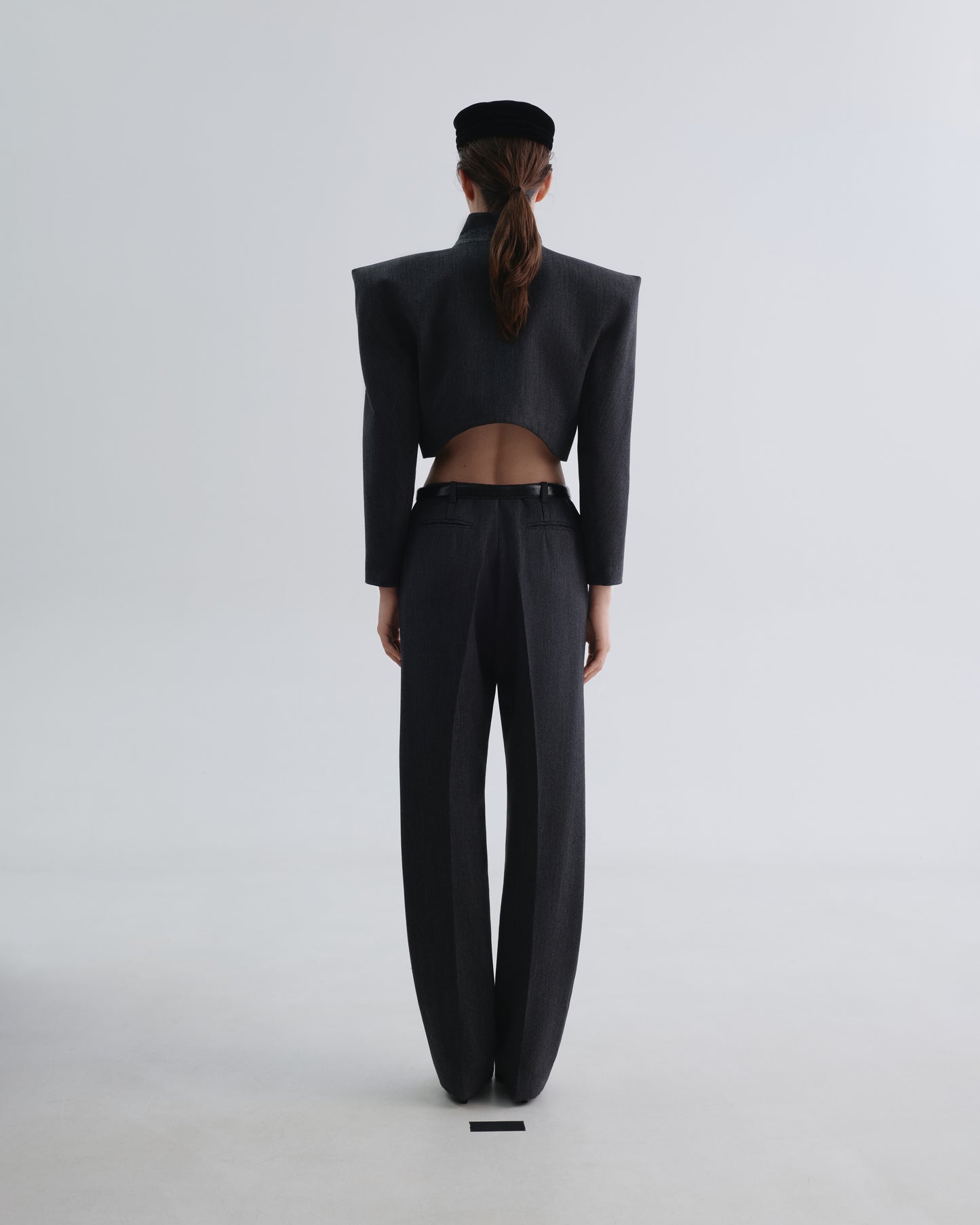 Low-rise Grey Pants