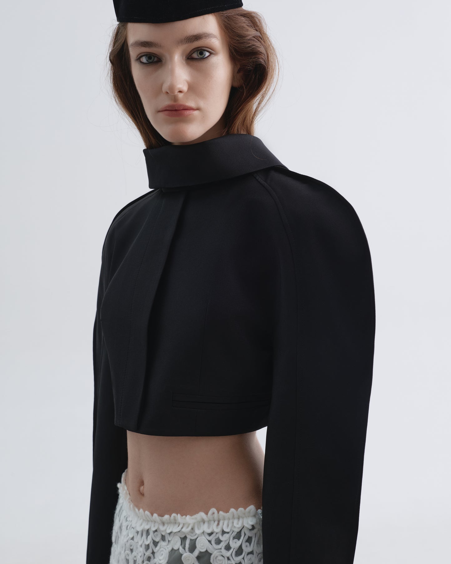 Exclusive Turtleneck Black Jacket