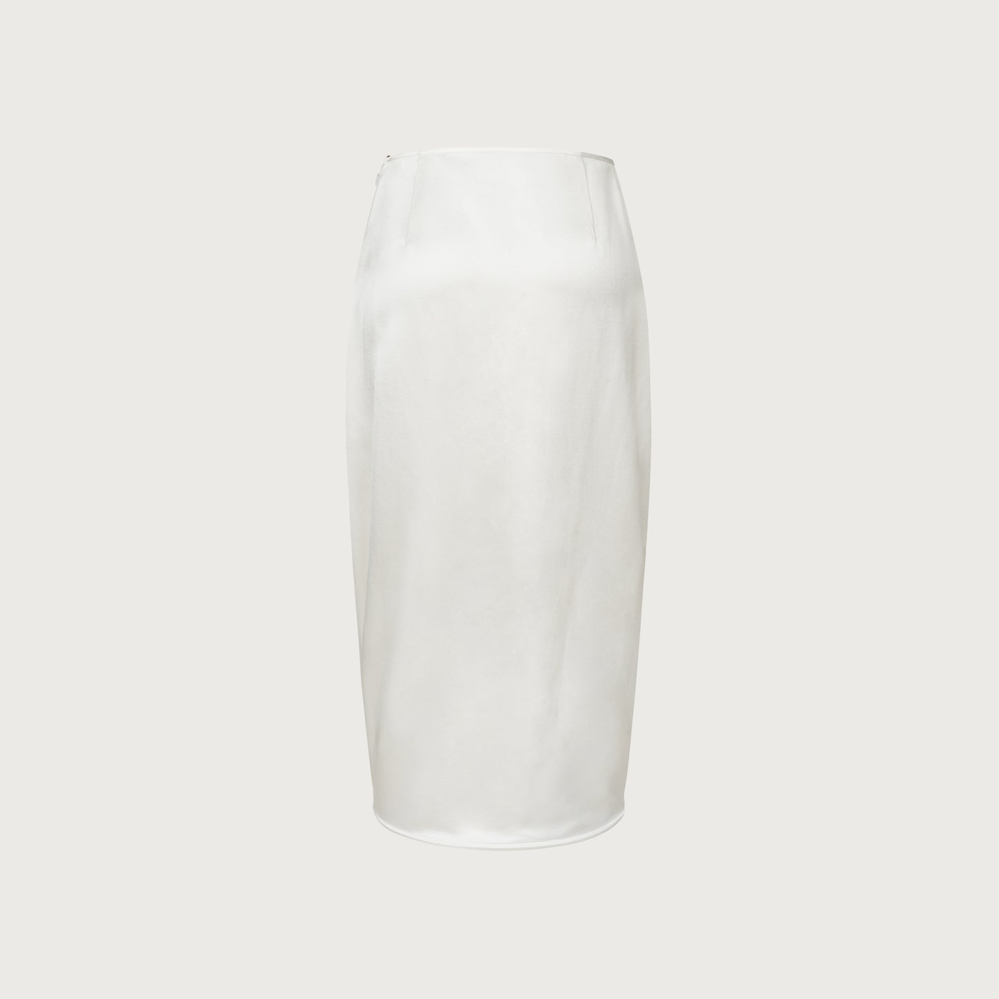 Twisted viscose skirt